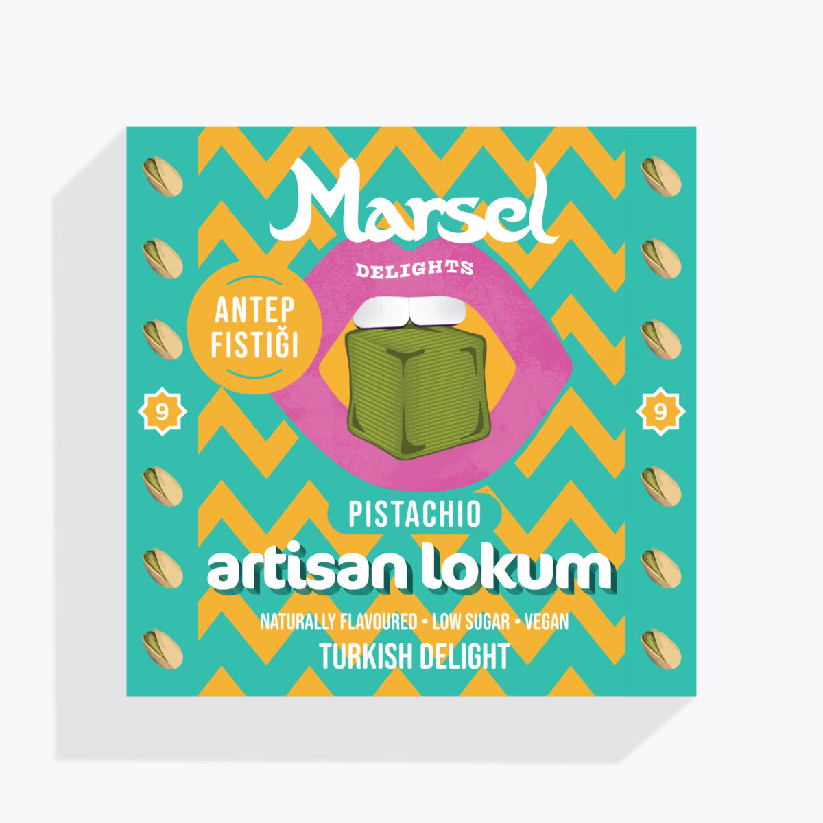 Marsel Antep Fıstıklı Lokum (9'lu Paket) - Görsel 2