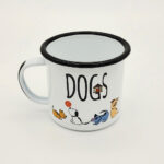 Sevimli Köpekler  2'Li Emaye Mug Seti - Görsel 3