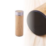 Bambu Termos 450 ml – Doğal Tasarım, Güçlü Yalıtım