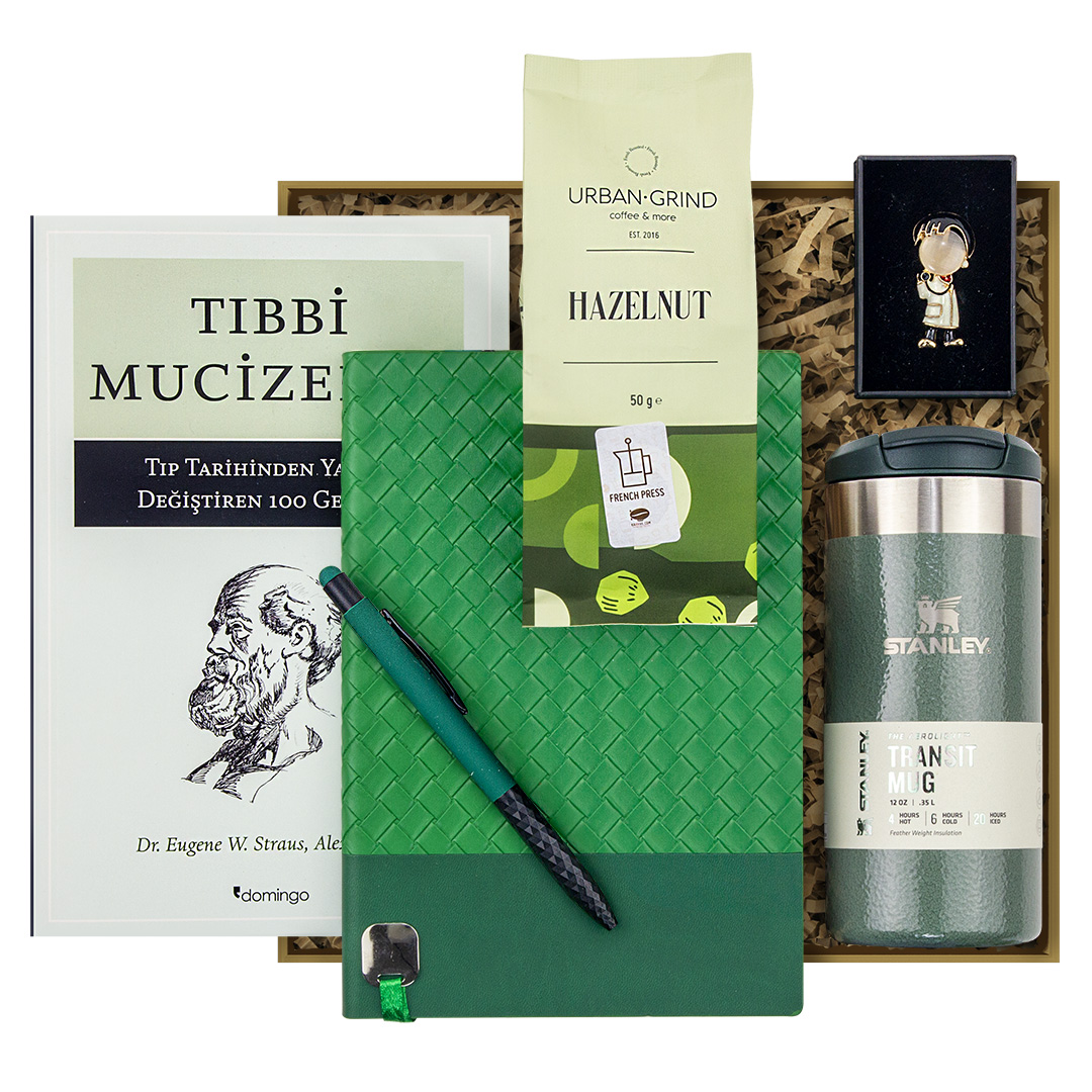 Doktor20Hediyesi20.jpg Doktorlara Özel Premium Hediye Kutusu | Termos & Kitap Seti – Troy Gift Box - Görsel 1