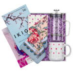 Ikigai Konseptli Yaşam ve Huzur Hediye Seti – Kitap, French Press ve Kupa (Anneler Günü & Öğretmenler Günü)
