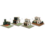 Minyatür Kafe 3D Karton Puzzle - Görsel 2