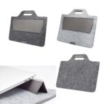 Keçe & Suni Deri Evrak ve Laptop Çantası | Laptop Standlı Ofis Çantası