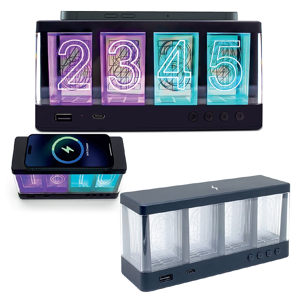 Panel20saat20tasarimli20wireless20sarj20cihazi.jpg Panel Saatli Wireless Şarj Cihazı | RGB LED Işıklı 15W Hızlı Şarj Standı - Görsel 1