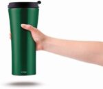 Pratigo Gecko Mug 0.47 Litre Devrilmeyen Termos Bardak-Yeşil - Görsel 2