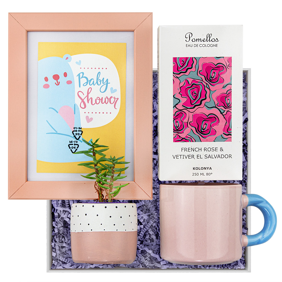 Yeni-dogan-hediye-kutusu201.jpg Baby Shower Hediye Kutusu; / pembe - Görsel 1