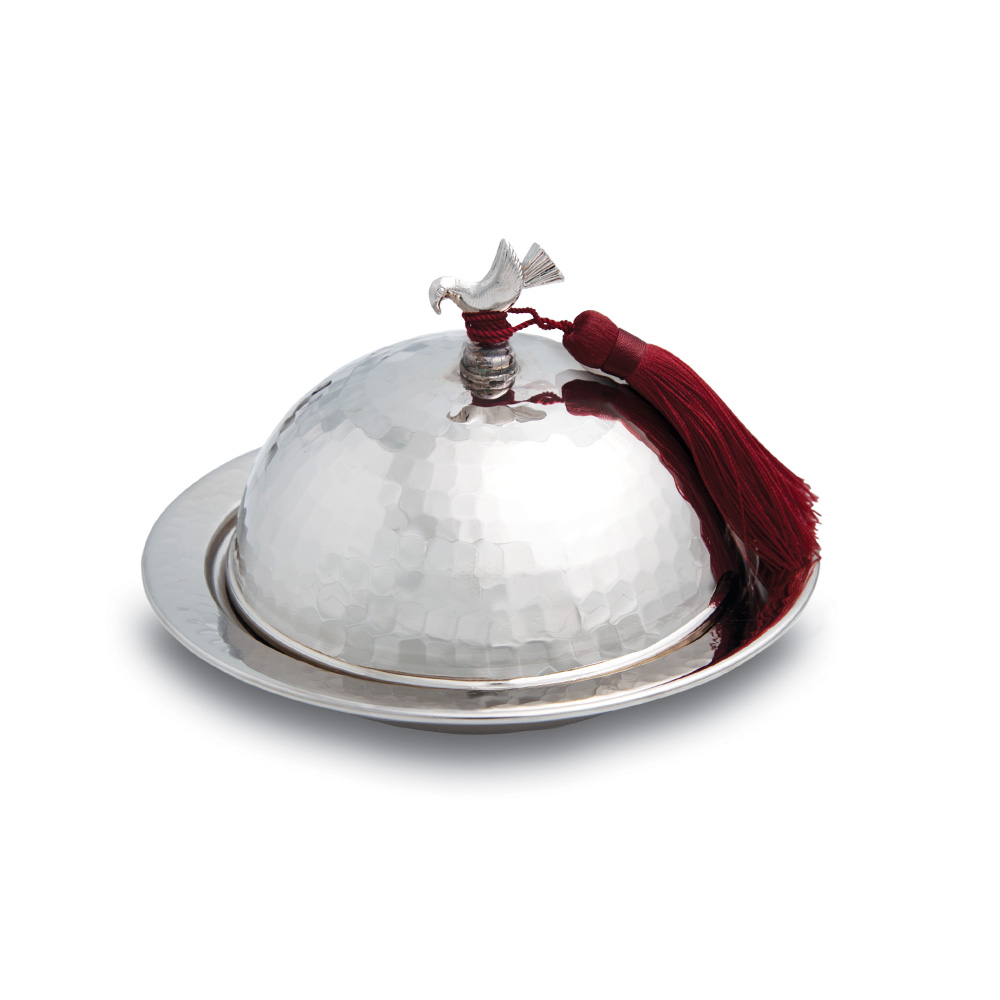 abhisa-lokumluk-1334.jpg Kuş Motifli El İşçiliği Bakır Lokumluk (19,5 cm) - Görsel 1
