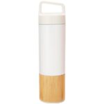 Bambu Termos 540 ml – Modern Tasarım ve Doğal Şıklık - Beyaz