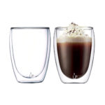 Çift Camlı Latte Kahve Bardağı (350 ML) - Görsel 3