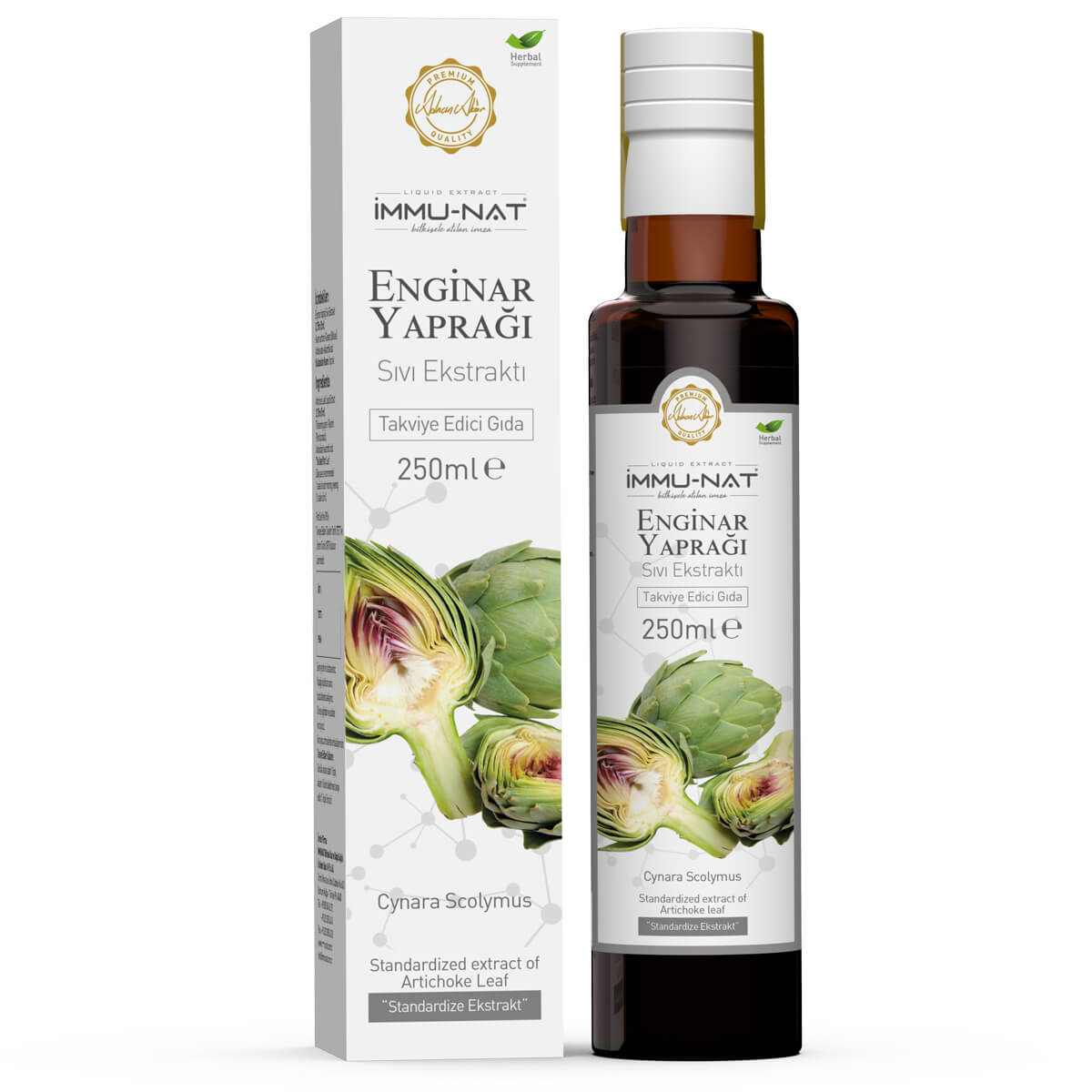 enginar-yapragi-ekstrakti.jpg Enginar Yaprağı Ekstraktı 250 ML - Görsel 1