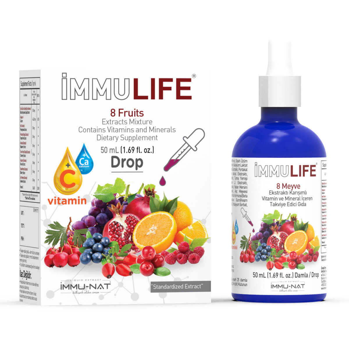 immu-life-drop-1.jpg İmmu Life 8 Meyve Karışımlı Ekstrakt 50 ml Drop - Görsel 1