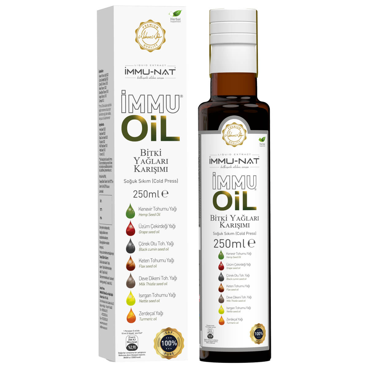 immuoil.jpg İmmu - Oil 250 ML - Görsel 1
