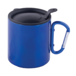 Karabiner Kulplu Paslanmaz Çelik Mug - Görsel 5