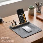 USB Çoklayıcı Mousepad | RPET Malzemeden Üretilmiş Çevre Dostu Mouse Pad - Görsel 2